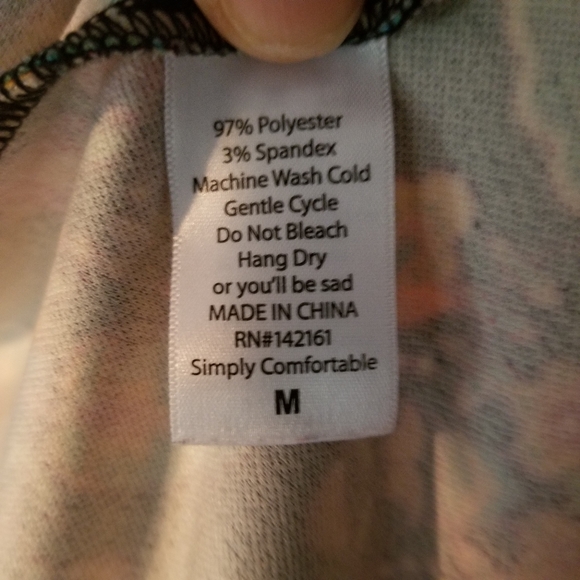 LuLaRoe Azure. Black skirt with pattern. Size M - Picture 2 of 4